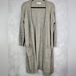 Ugg Australia Aysha Gray Women's Longsleeves Wool Cotton cardigan Size L